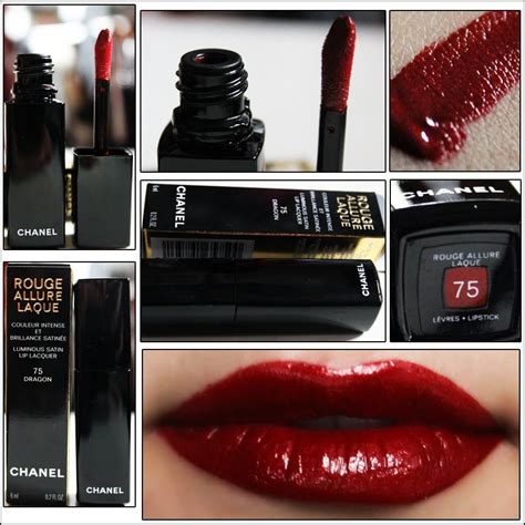 chanel rouge allure laque ส dragon|chanel laque lipstick.